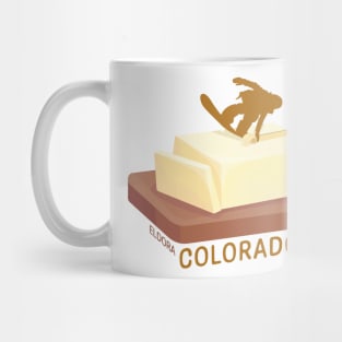 Snowboard Butter Carving | Eldora Colorado Mug